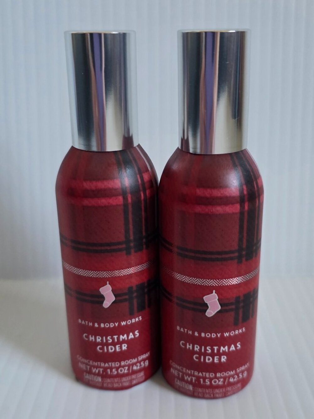 NWT Bath and Body Works Room Spray, Set of 2, Christmas Cider